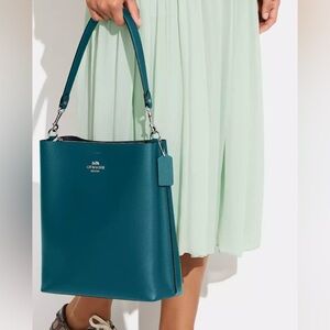 Coach Mollie Bucket Bag with Signature Canvas Interiorr